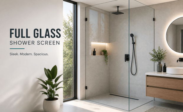 Full Glass Shower Screen
