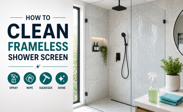 Frameless Shower Screen