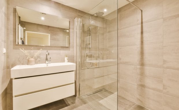 Frameless Shower Screen I